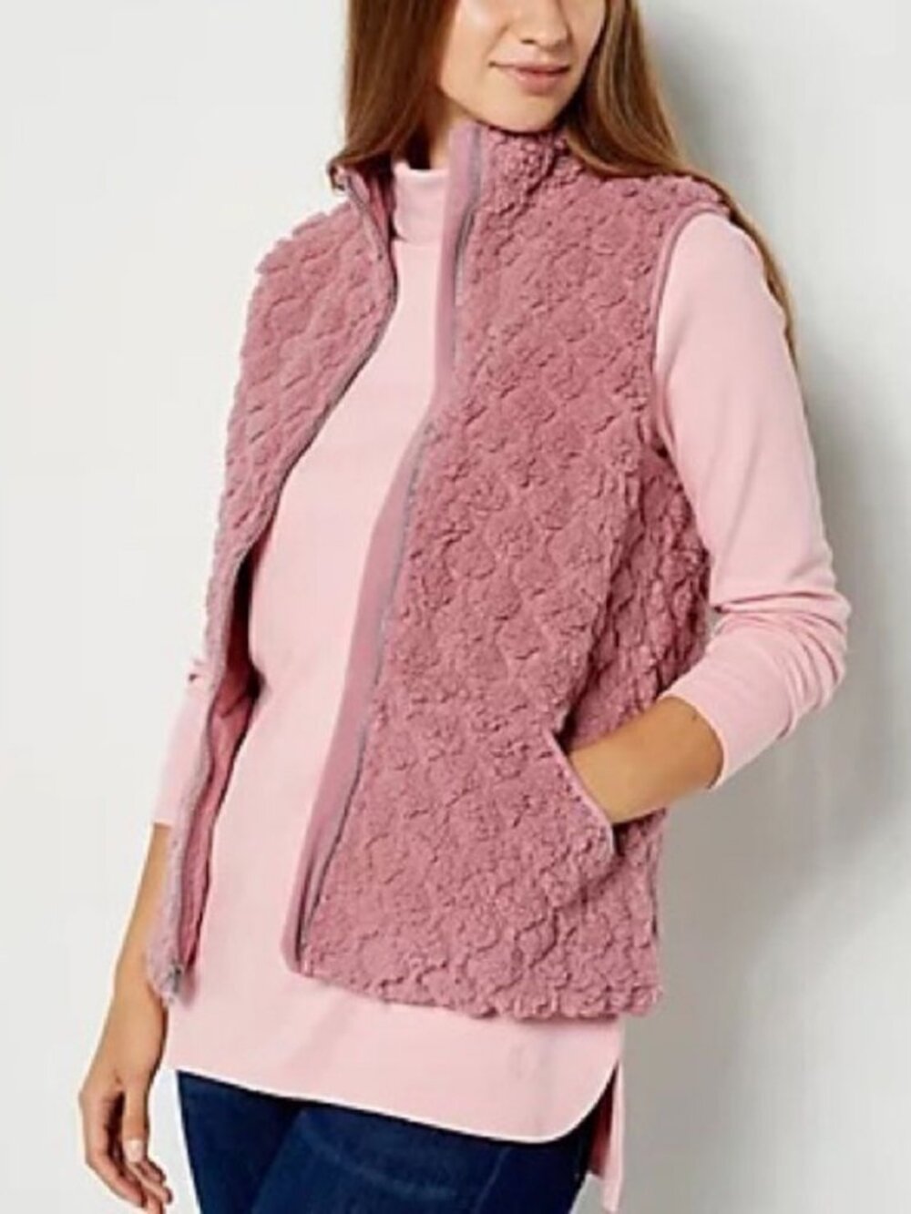 Cuddl Duds Quilted Cozy Vest